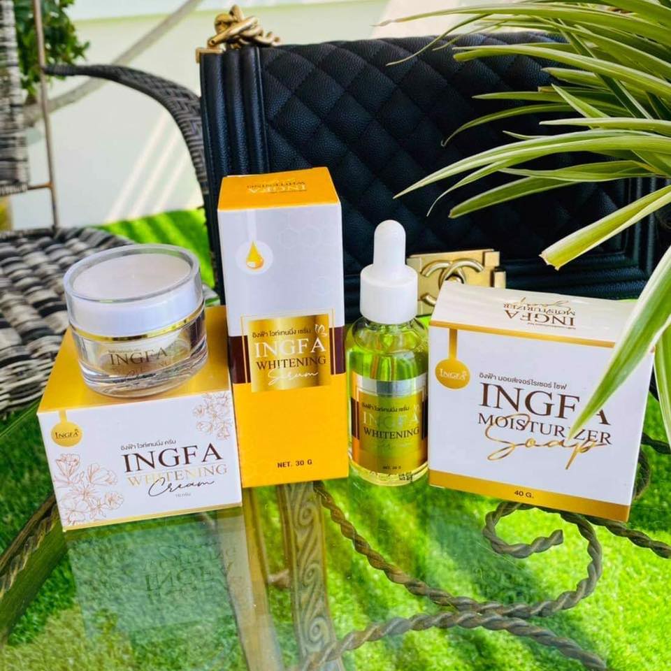 ครีมขมิ้นทองคำ หน้าใส By Ingfa