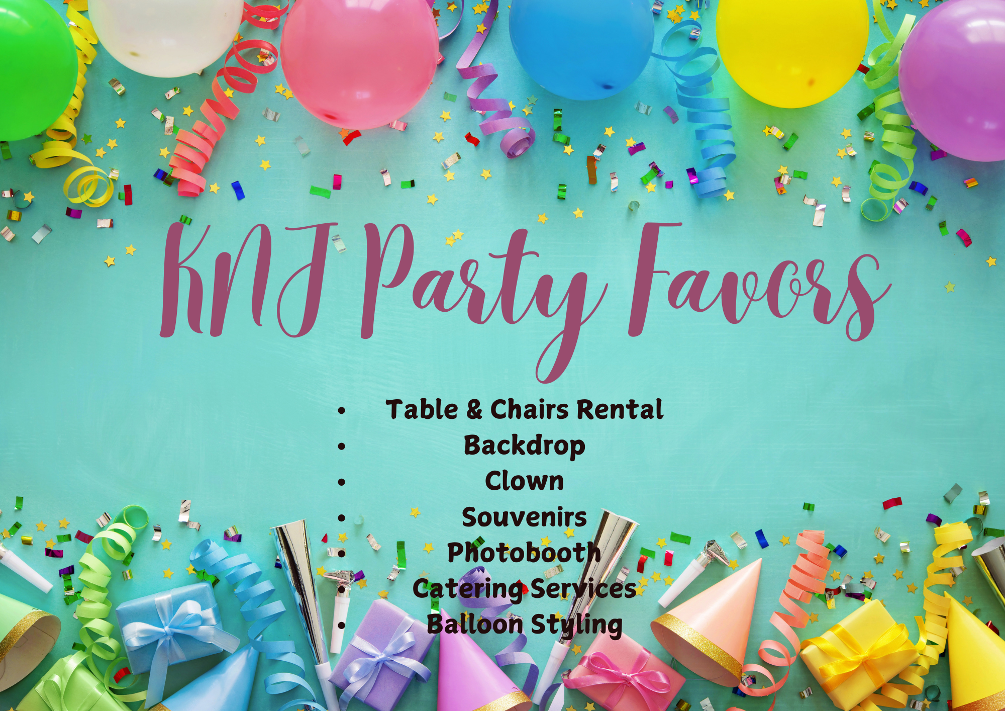 KNJ Party Favors | Binangonan