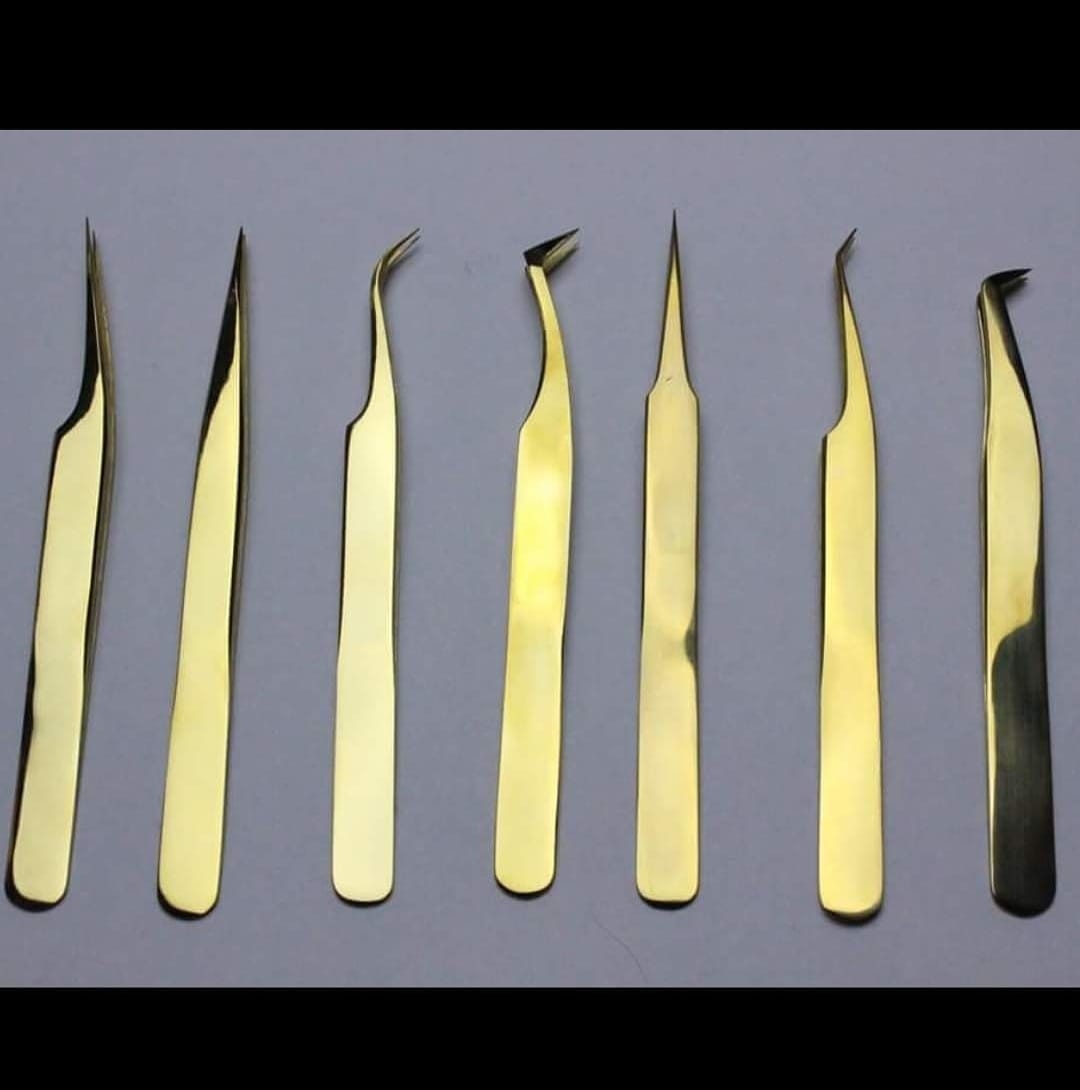 LM Eyelash Tweezers instruments Sialkot