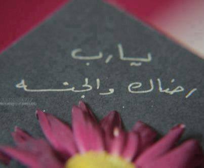 رضاك ربى والجنه