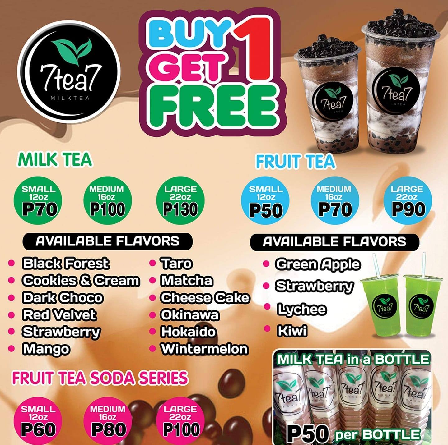 7tea7 Milktea Shop | Caloocan