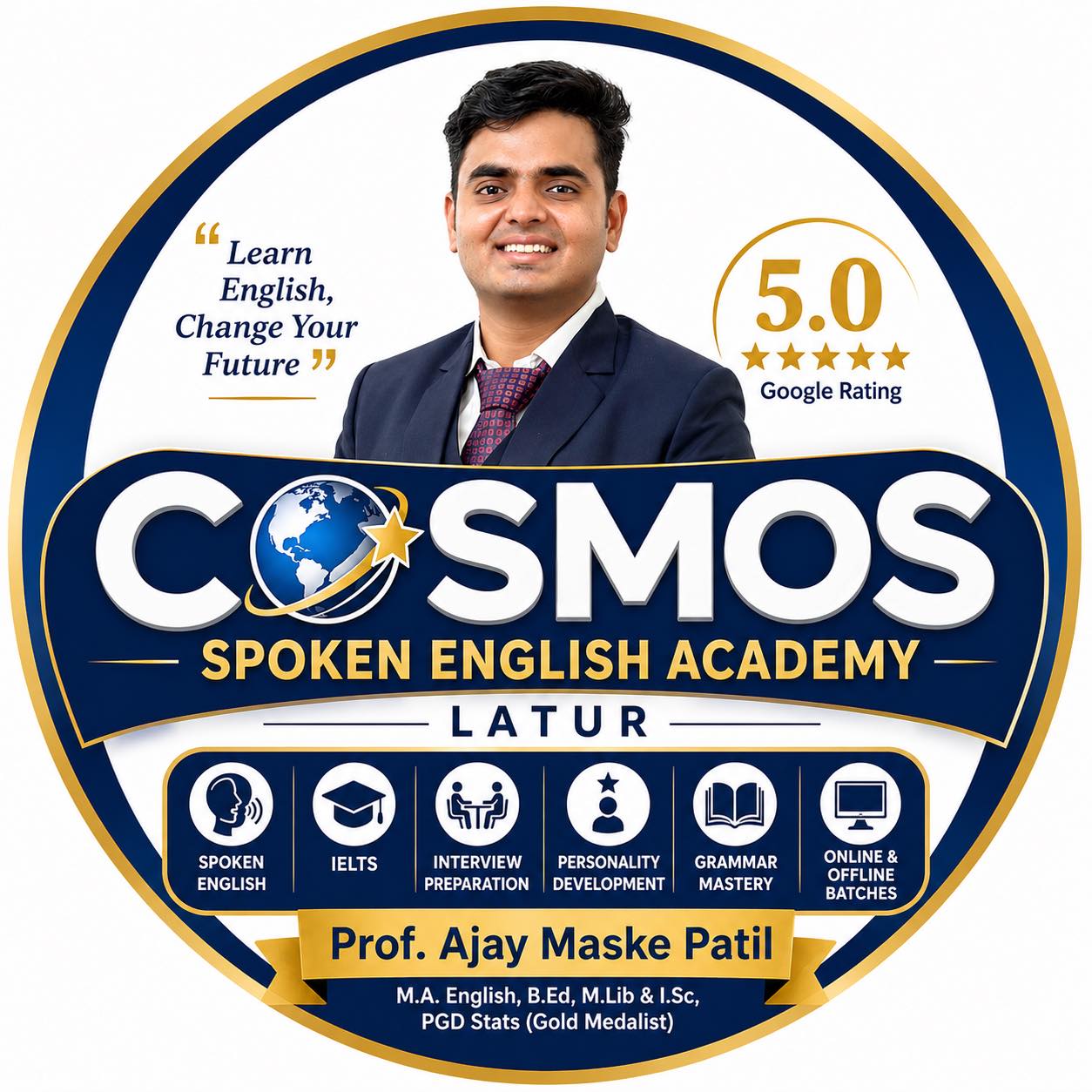 Cosmos Spoken English Academy Latur | Latur