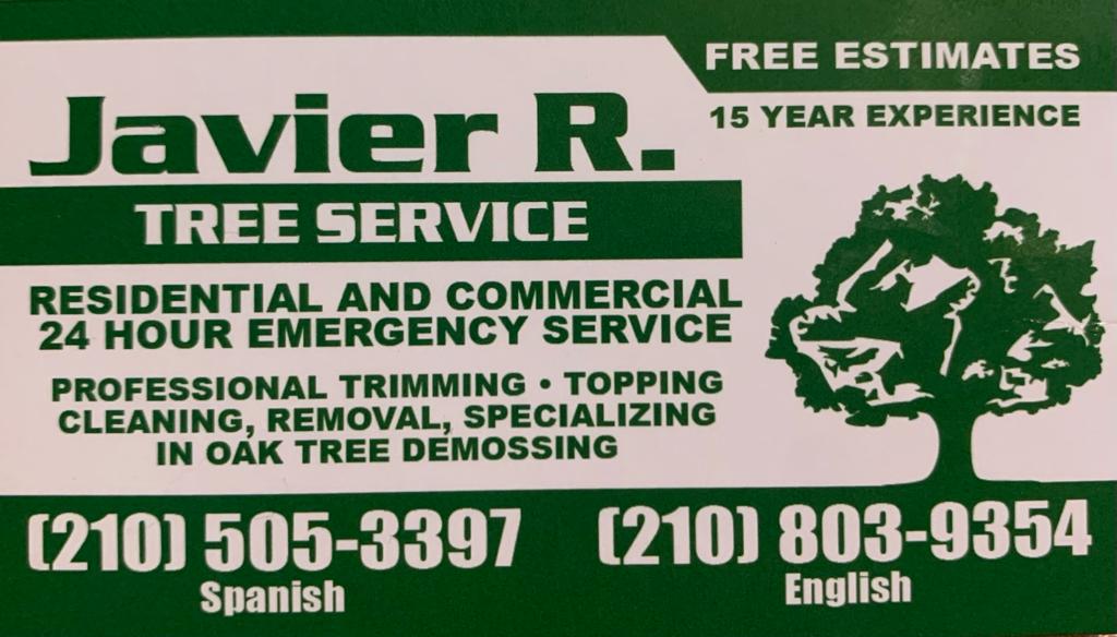 Javier R. TREE Service | San Antonio TX