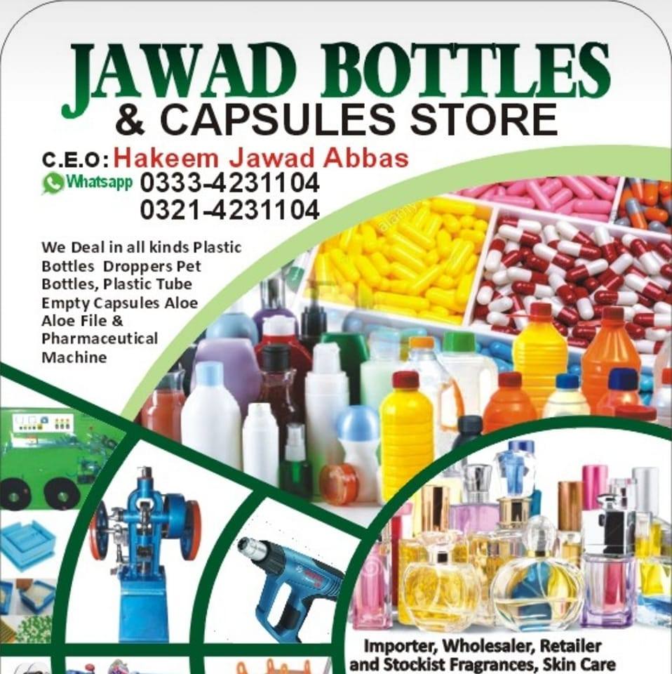 Jawad Bottle And Capsule Store | Lahore