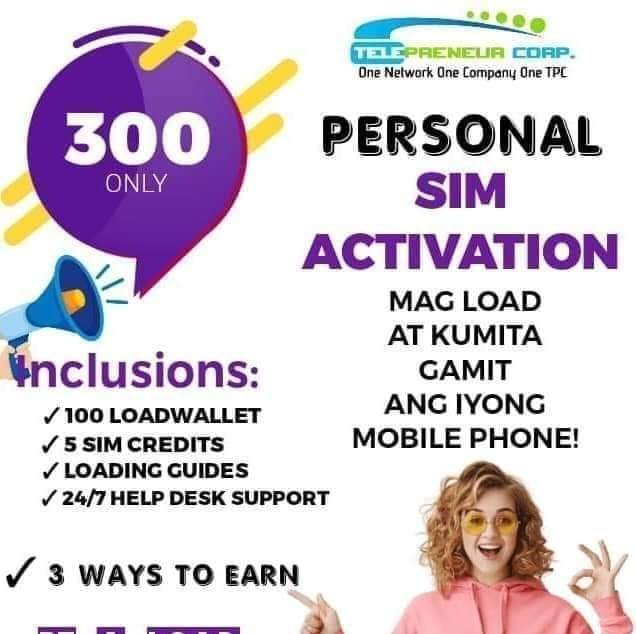 1 sim Load to all Network | Calbayog