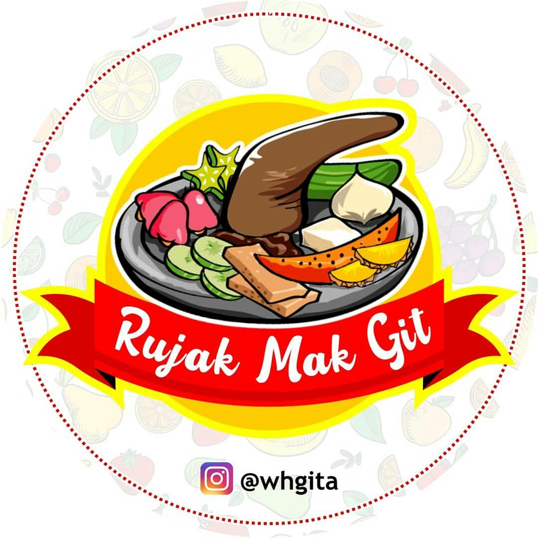 Menjual rujak bumbu bangkok