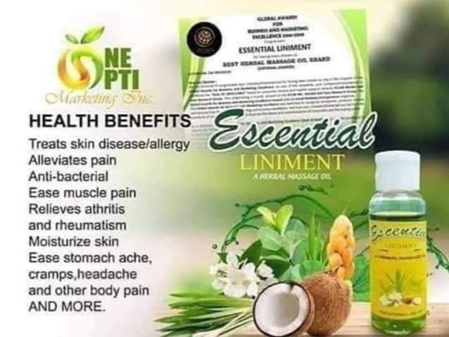 Health benefits of Essential Liniment | Cabuyao