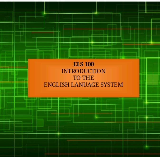 Els 100 INtroduction to the English Language System