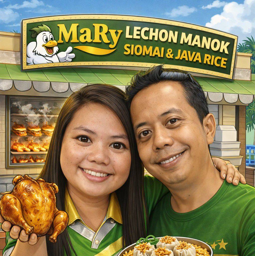 MaRy Lechon Manok and liempo Siomai w/java rice in cart | Alabat
