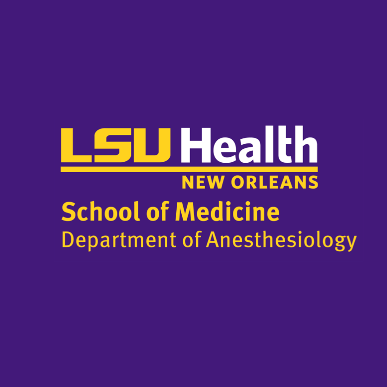 LSUHSC-New Orleans Anesthesiology Residency | New Orleans LA