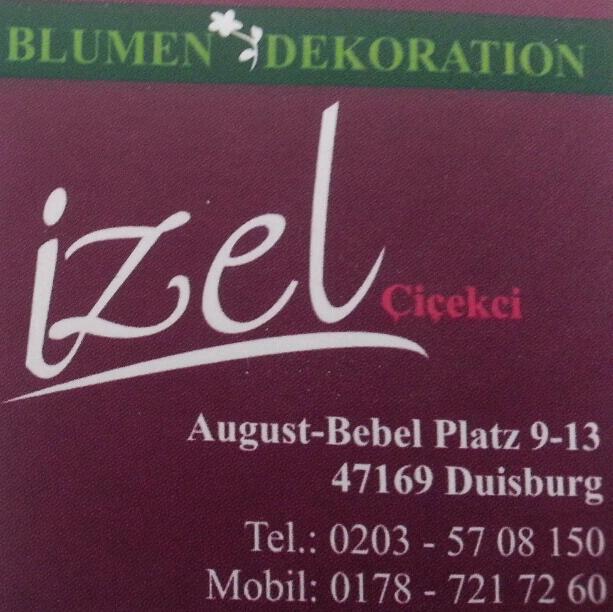 Izel Blumen Dekoration