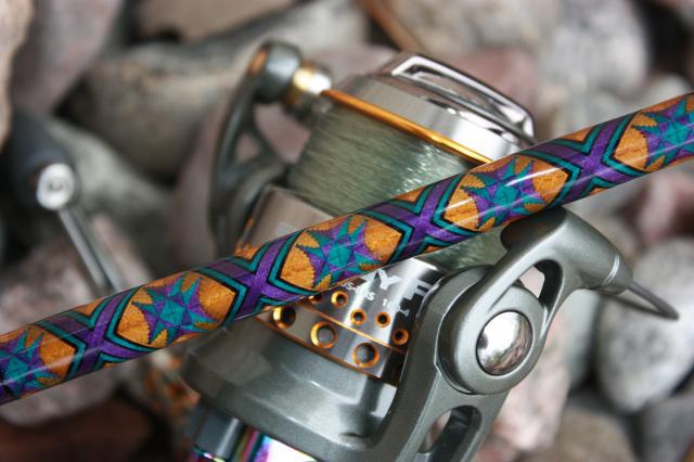 custom fishing rods mn Precision – Tuned Up Custom Hand tied guides with locking raps for extra security NFS Custom Fishing Rods
