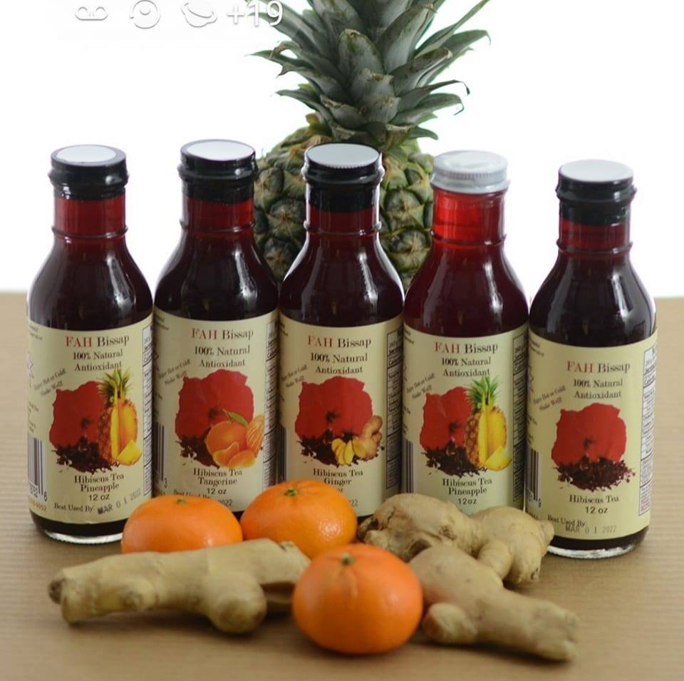 FAH Bissap 100% Natural Hibiscus Tea