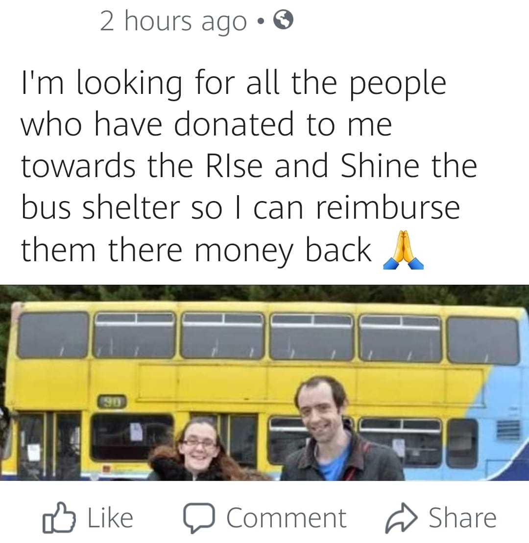People's discussion page re rise and shine bus