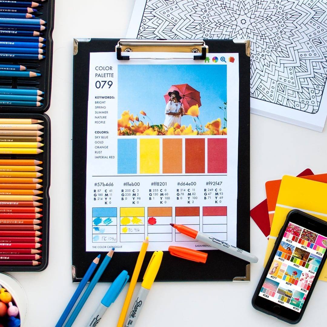 The Color Catalog by Sarah Renae Clark