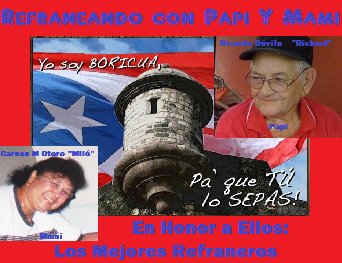 Refraneando con Papi y Mami