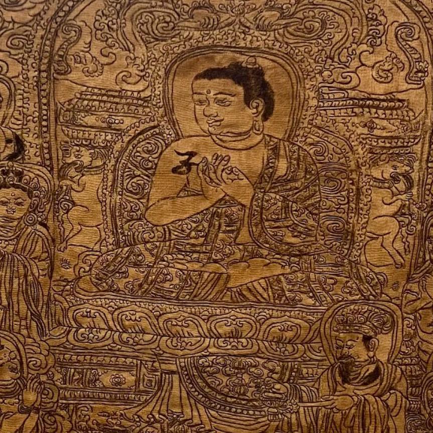 Prajna Ocean Buddhist Art Centre Thangka Art 慧海佛教藝術中心唐卡工畫坊 - ( 唐卡圖：般若佛母 ...