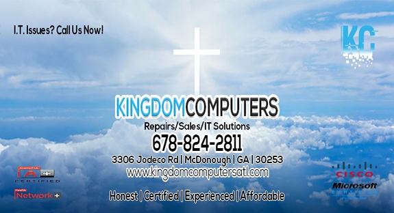 Kingdom Computers Repair/Sales/IT Solutions | McDonough GA