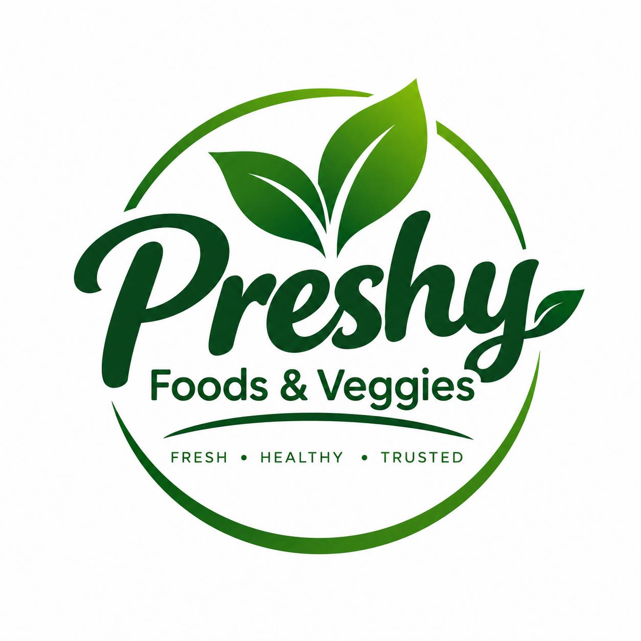 Preshy foods and veggies