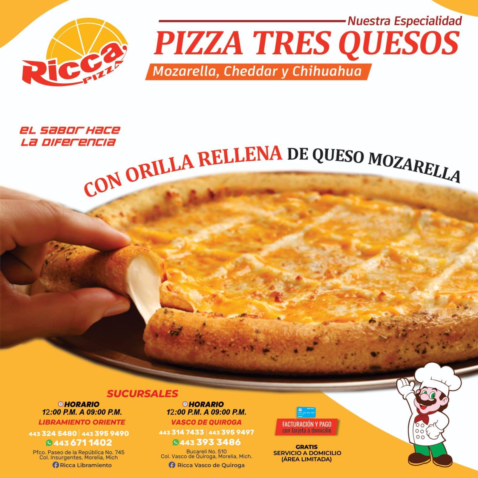 Ricca pizza | Morelia