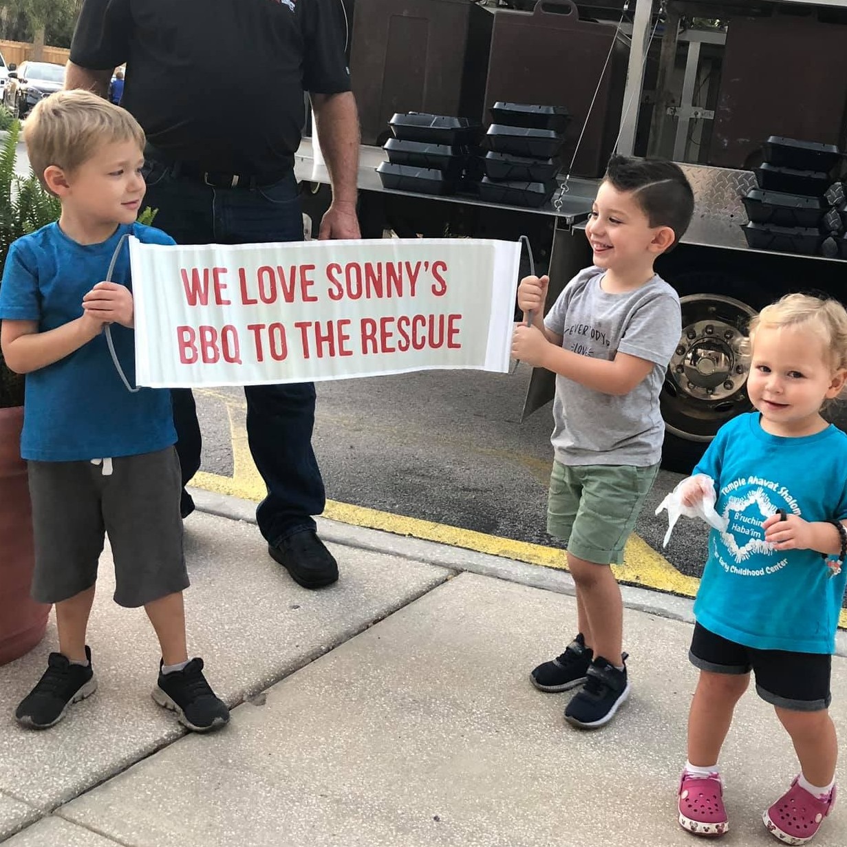 BBQ To The Rescue - Sonny's BBQ