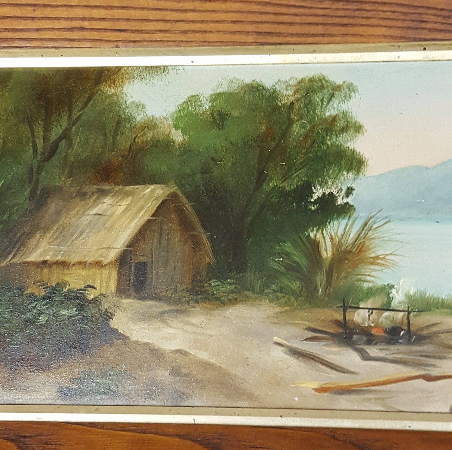 Early New... - Early New Zealand Artist De Ritz Paintings