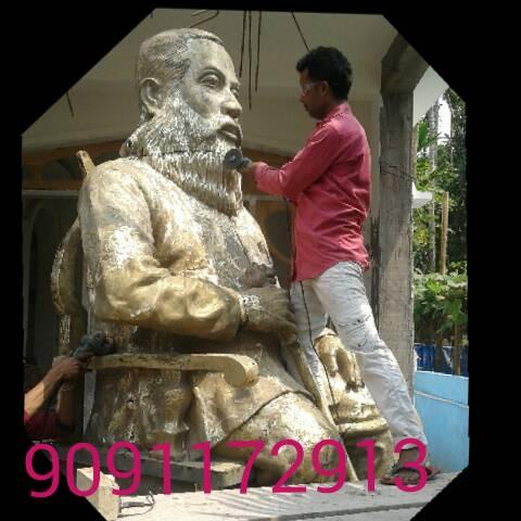 Bronze casting SK Rafikul | Santiniketan