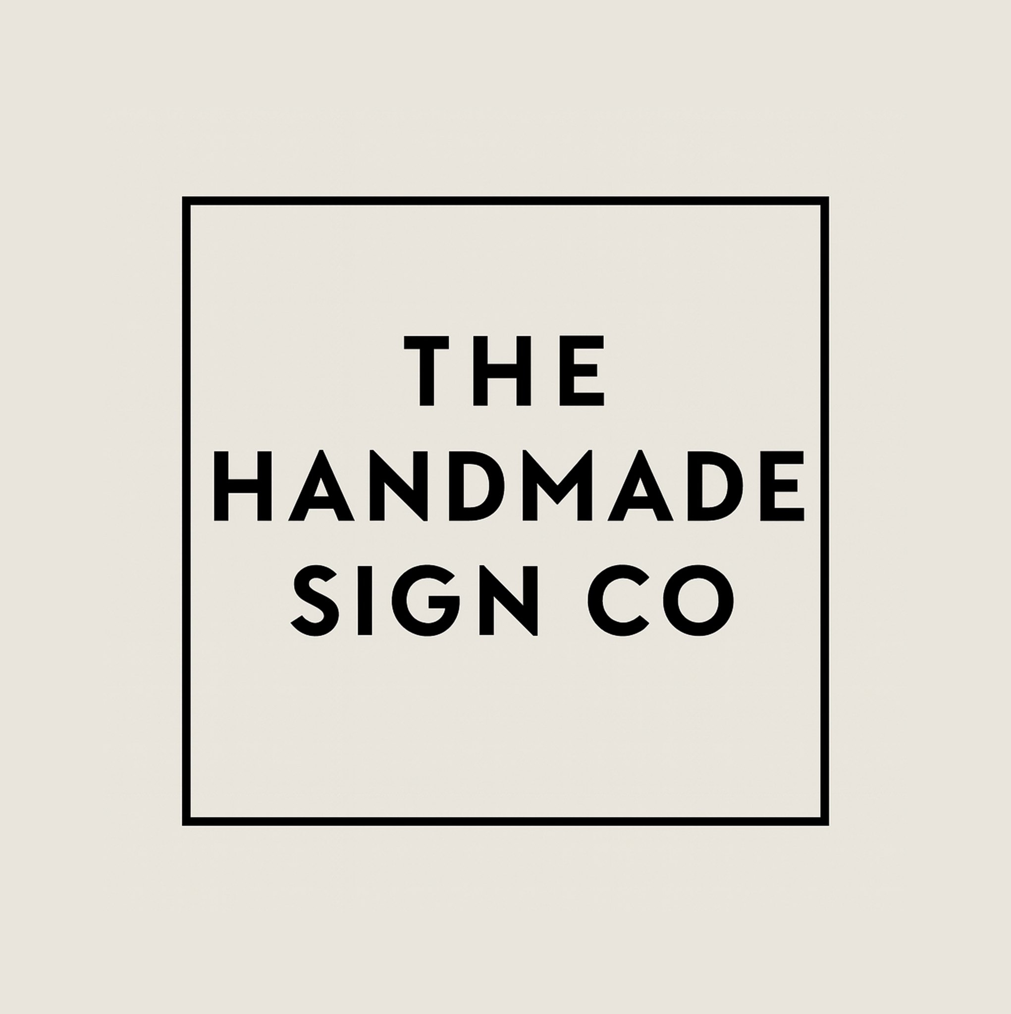 The Handmade Sign Company