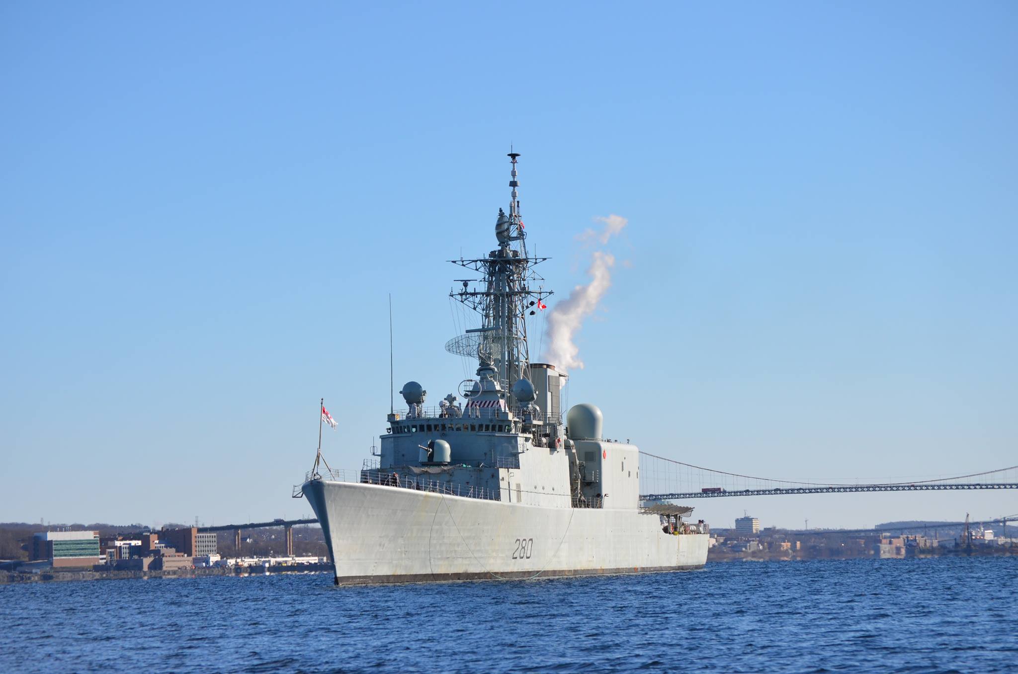 Friends of HMCS IROQUOIS - The galley staff onboard HMCS Iroquois work ...