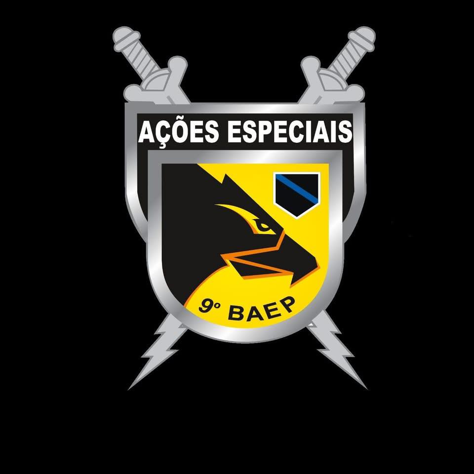 Policiais militares do 9º Batalhão de Ações Especiais de Polícia ...