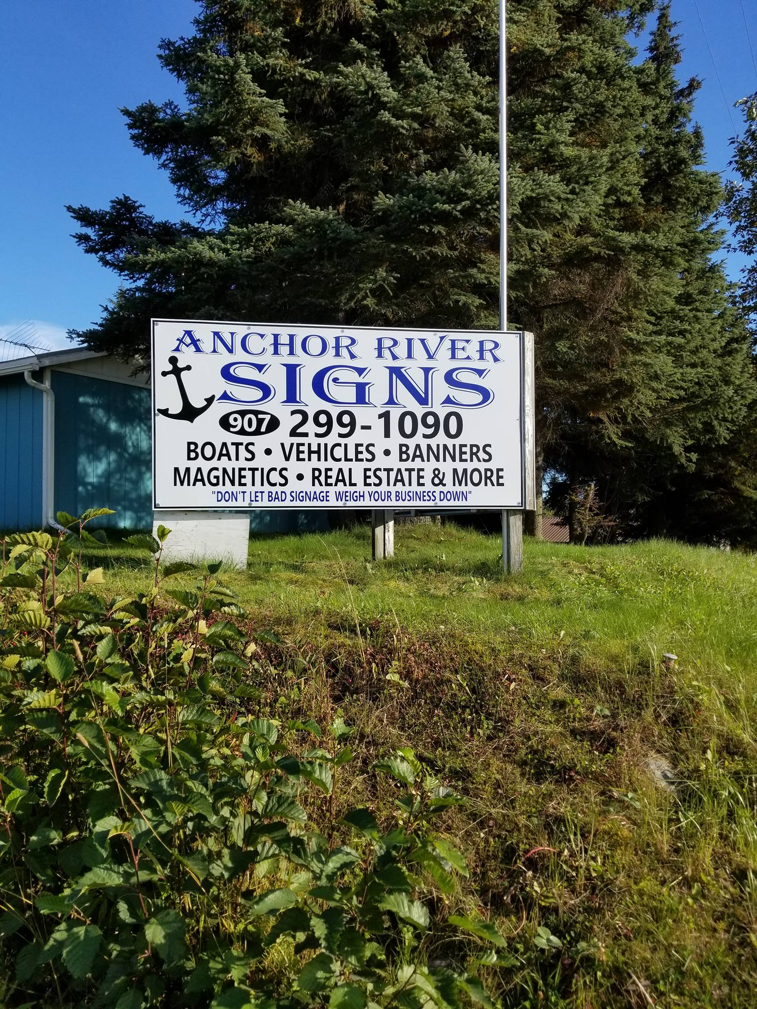 Anchor River Signs