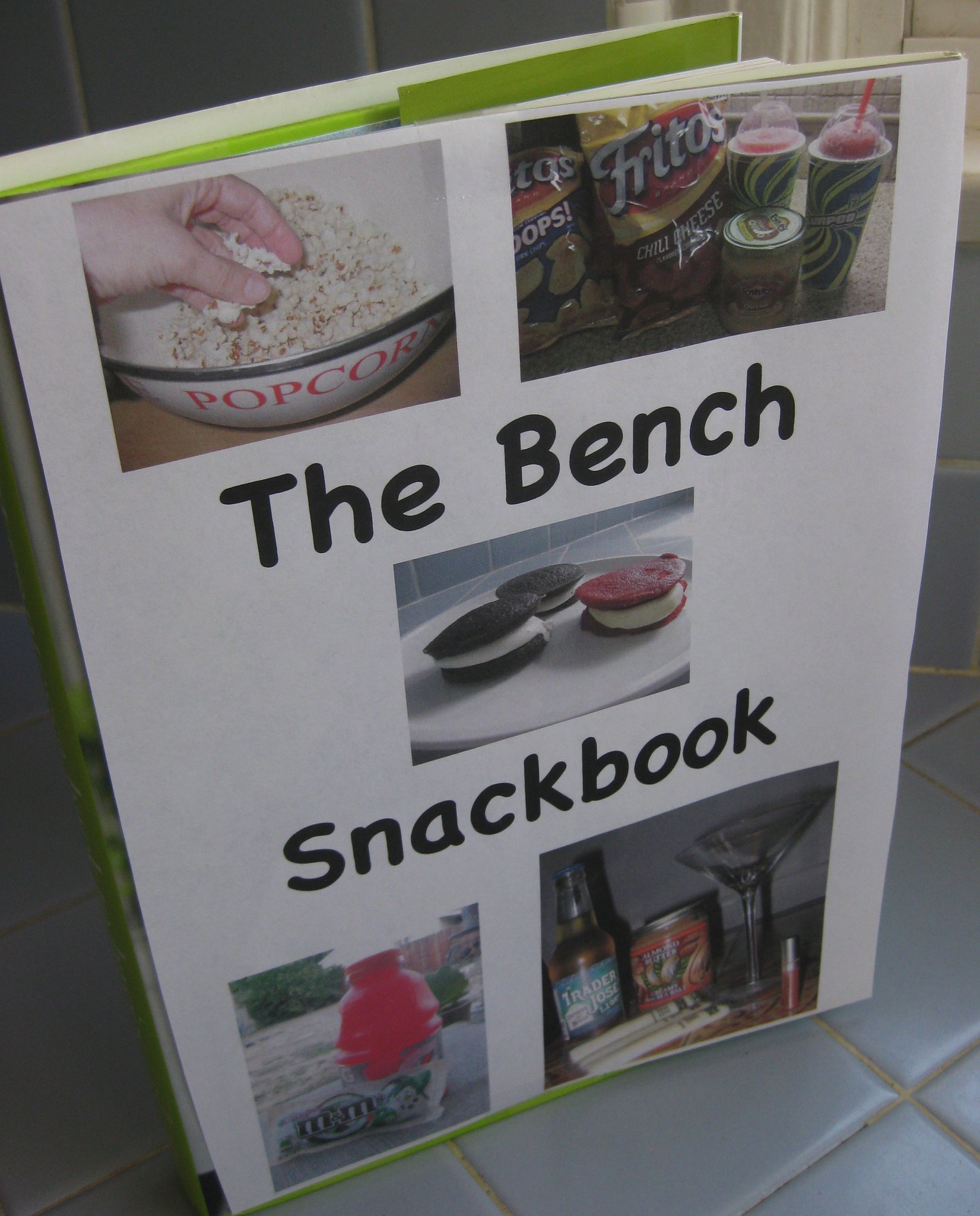 The Bench Snackbook