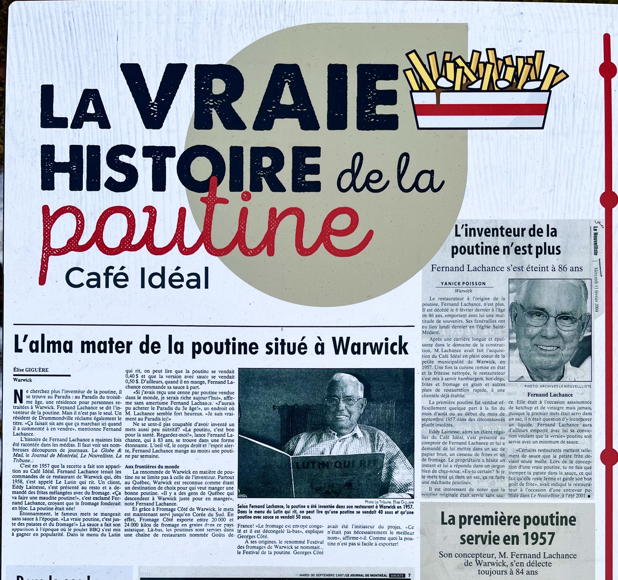 La vraie histoire de la poutine | Warwick QC