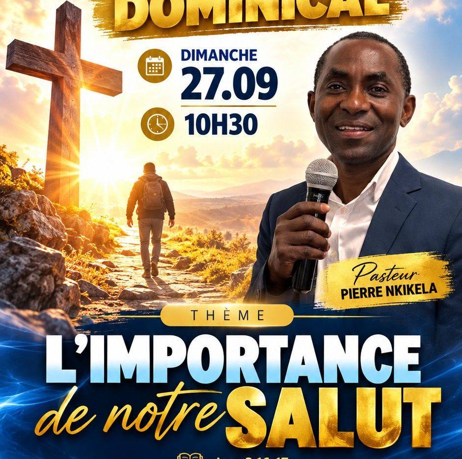 Eglise - Frères et sœurs en Christ, Nous sommes heureux de vous inviter ...