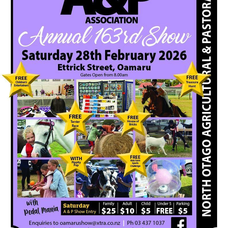 North Otago A&P - SHOWGROUND NETTING FOR SALE! Got a... | Facebook