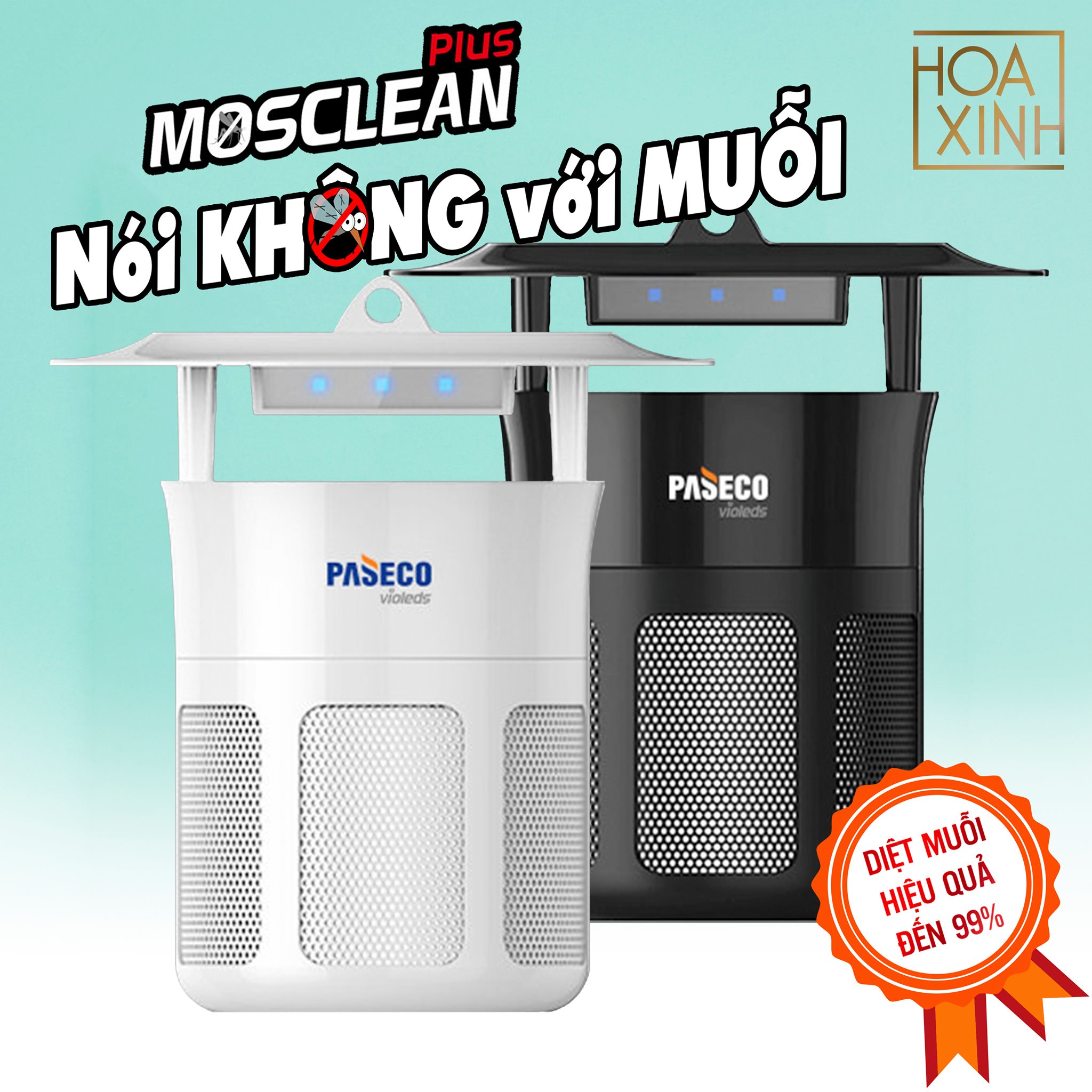 Máy Bắt Muỗi Mosclean Paseco Hàn Quốc