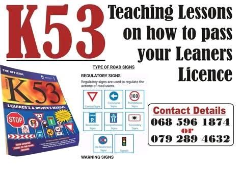 K53/ Teaching how to pass your Learners Licence