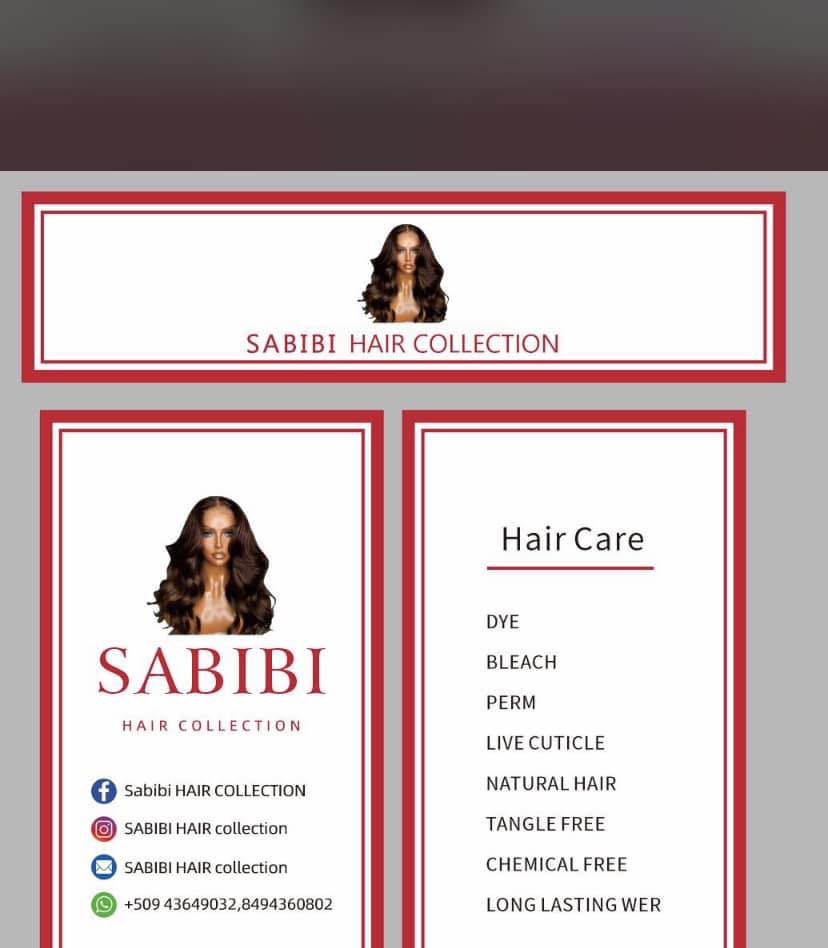 Sabibi Hair collection