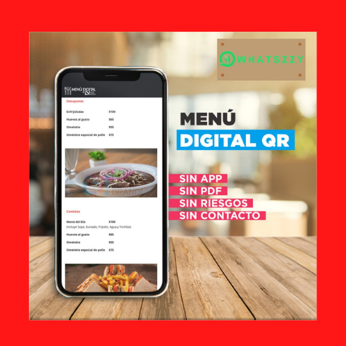 Menú Digital Automático para Tu Restaurante