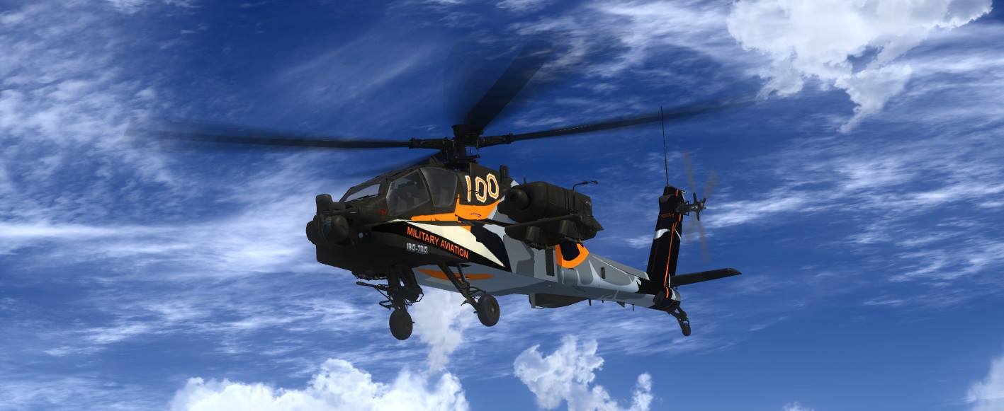 Virtual RNLAF Apache Solo Display Team