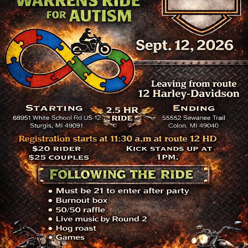 Warren's Ride For Autism