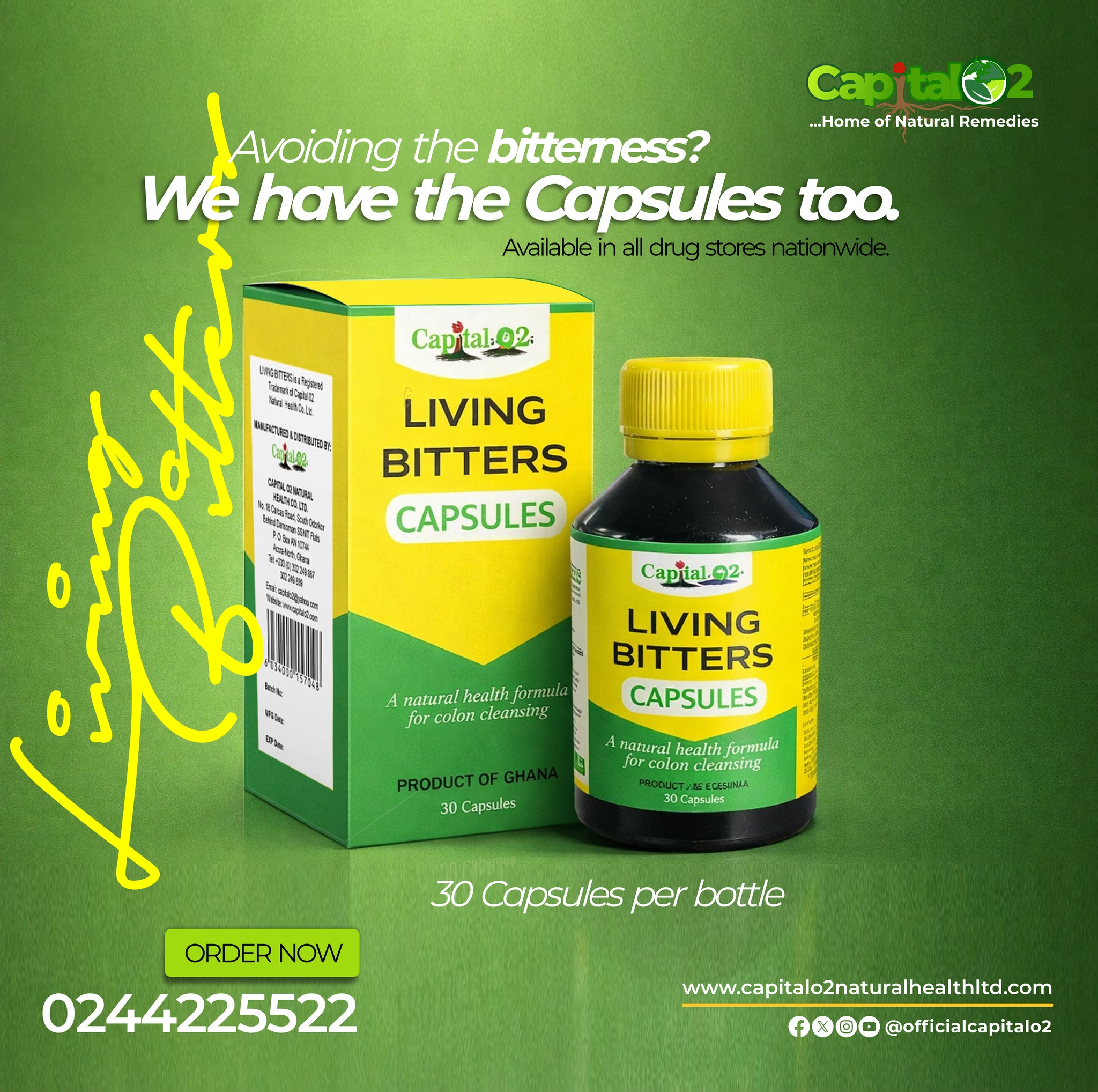 Capital 02 Natural Health Company Ltd | Accra