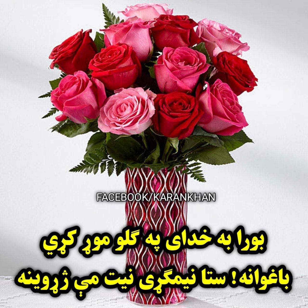 په مینه مینه به دی خپل کرم