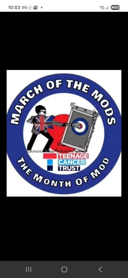 Manchester March Of The Mods in aid of Teenage Cancer Trust