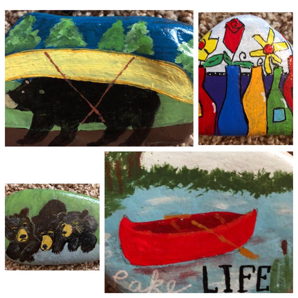 Oh my. What a hour of painting at Deja Brew. Look at what some of the ...