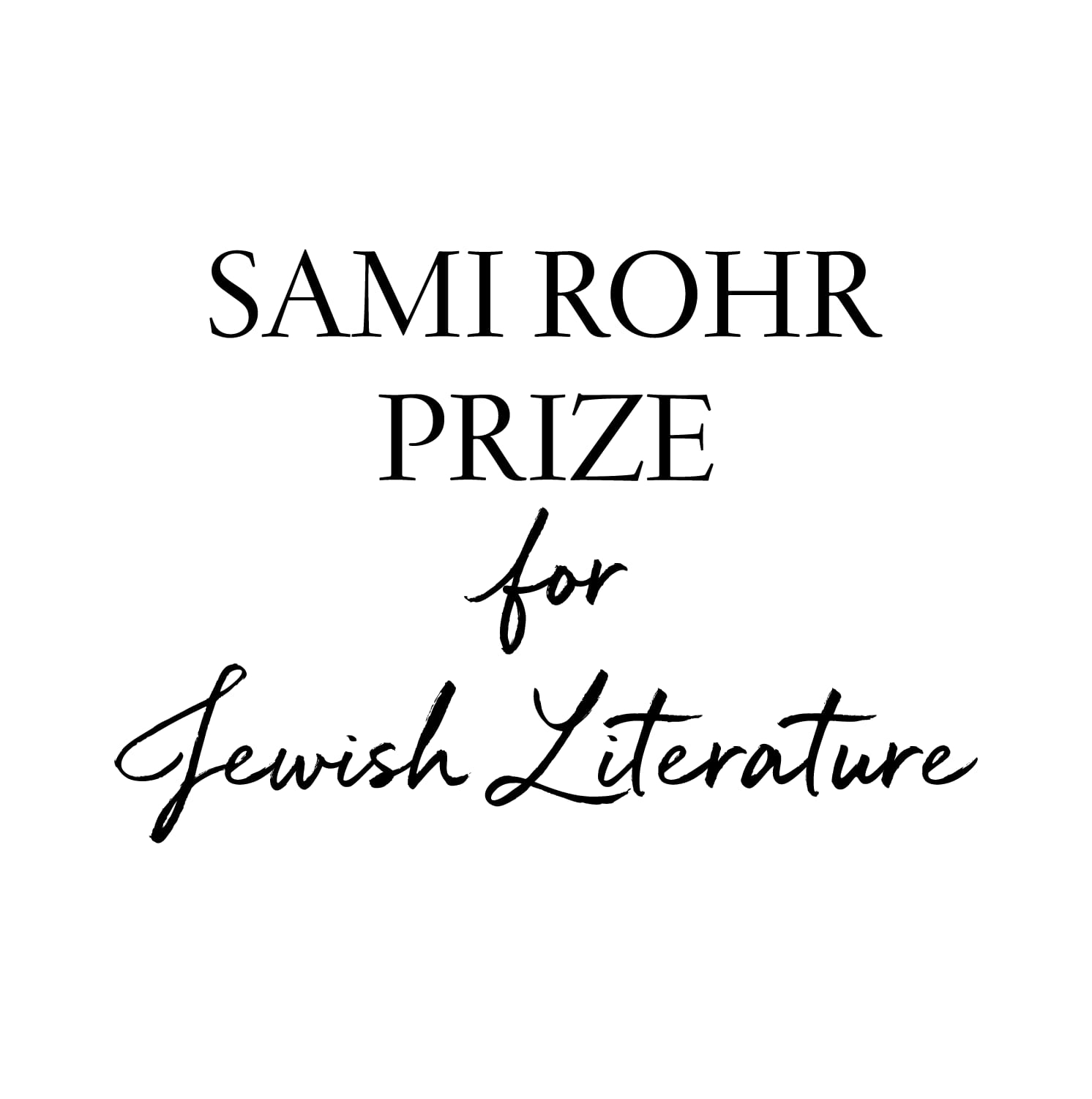 Sami Rohr Prize for Jewish Literature | New York NY