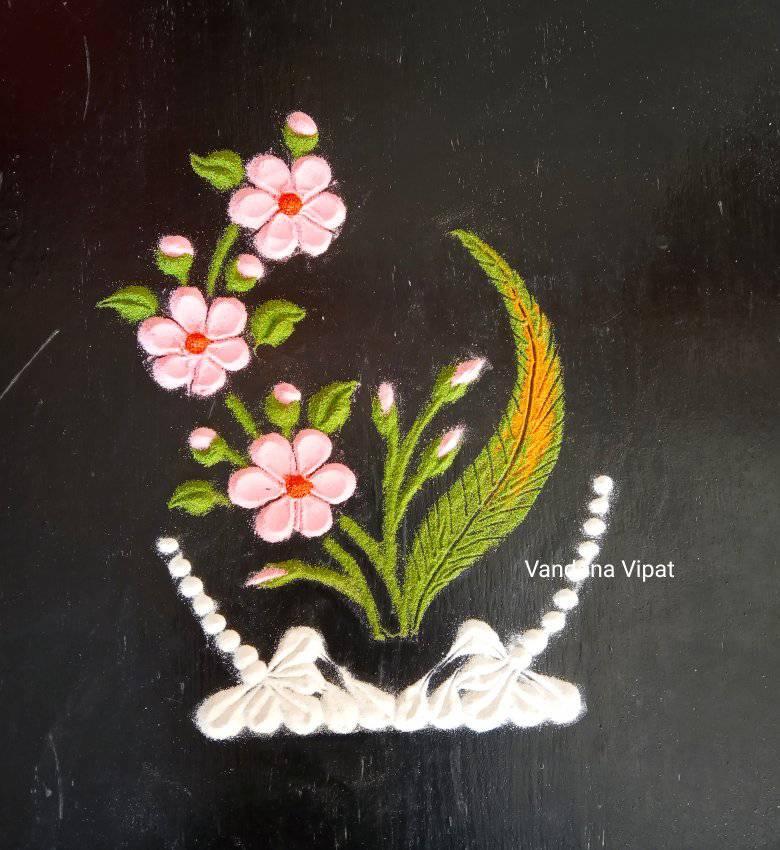 My rangoli Skills