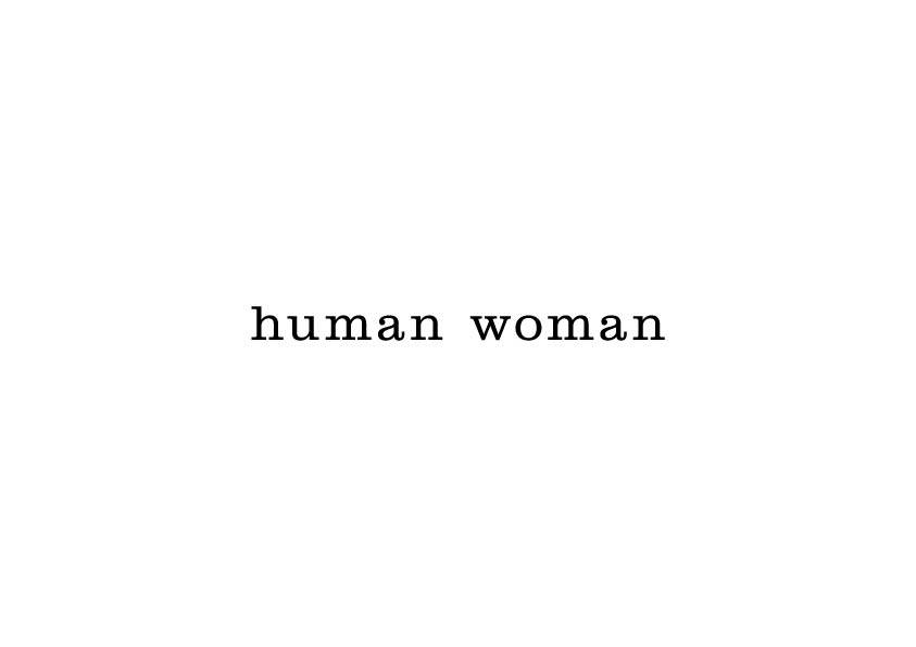 Profile for human woman