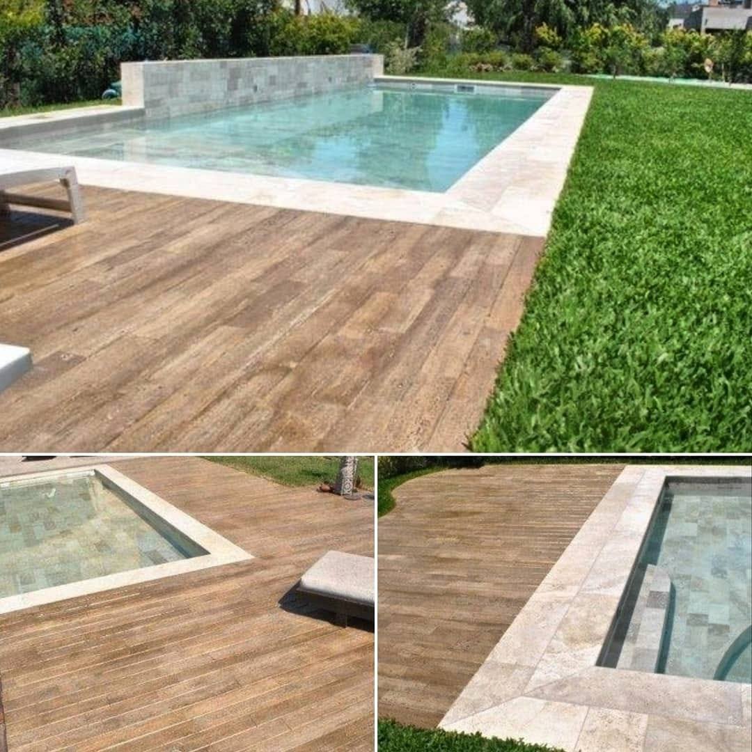 Travertino - Muro de travertino. #arquitectura #construccion # ...