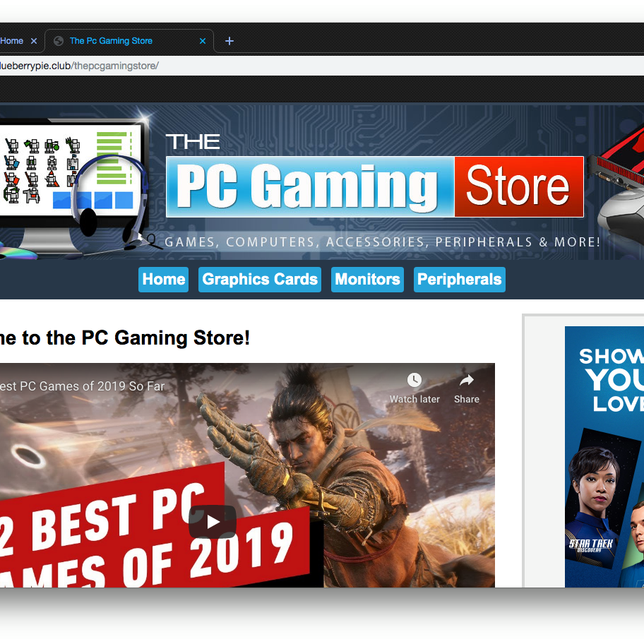 The pc gaming store